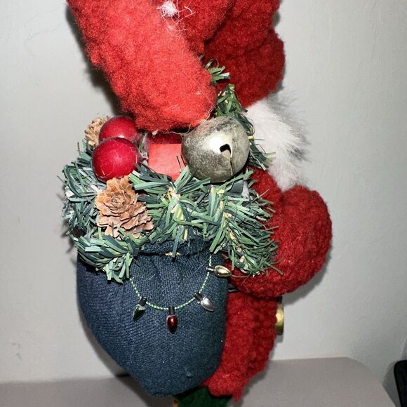 Grandeur Noel Limited Edition 2000 Vintage Wooden Santa Nutcracker Lantern Watch - Picture 4 of 7